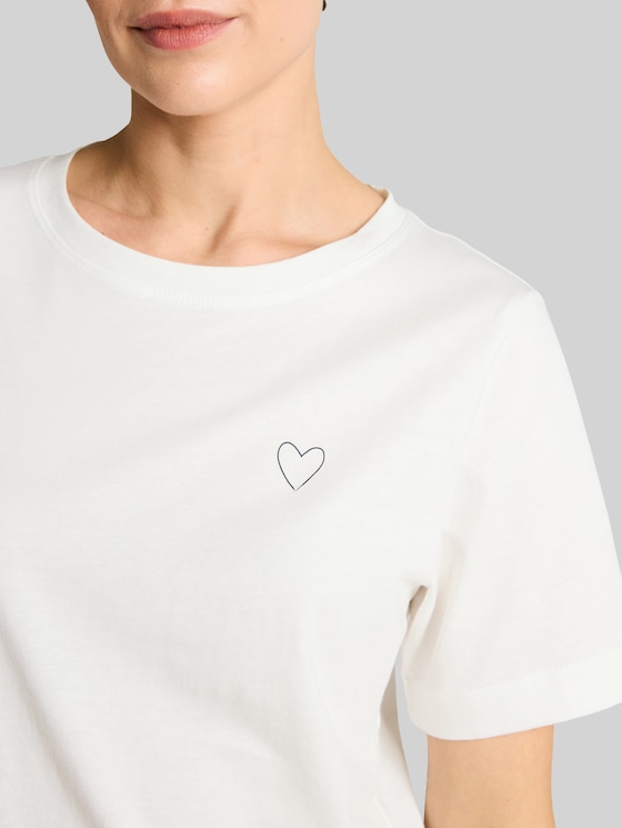 Cotton T-shirt - Whisper White