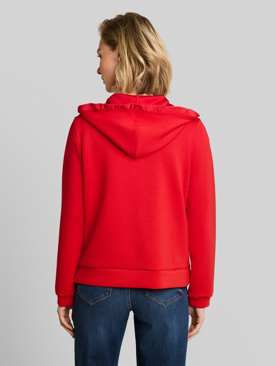 Scuba hooded sweatshirt - mid scarlet red