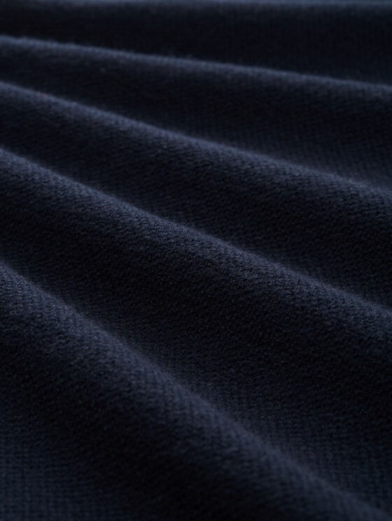 Knitted dress with stand-up collar - Lunar Eclipse