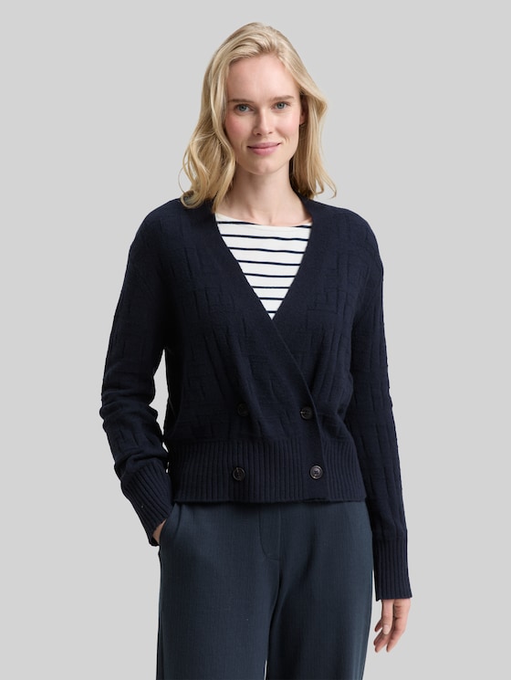 Cardigan in a wrap look - Lunar Eclipse