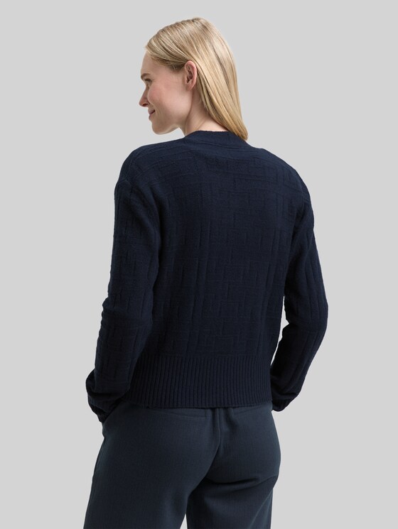 Cardigan in a wrap look - Lunar Eclipse