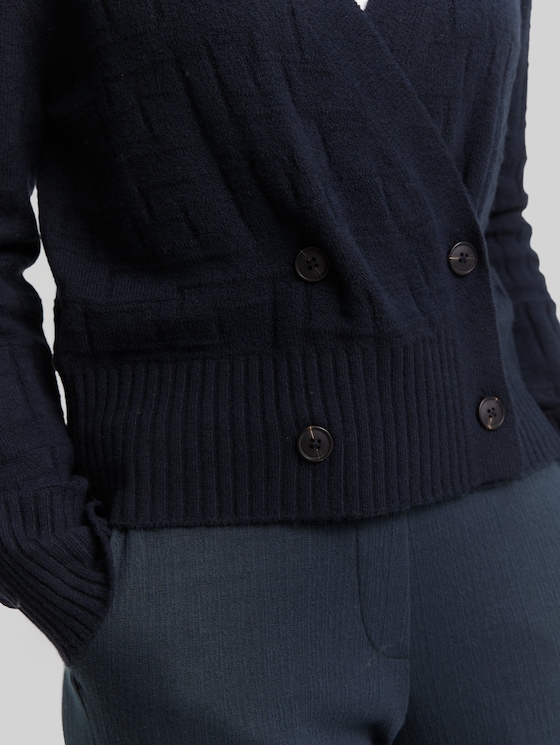 Cardigan in a wrap look - Lunar Eclipse