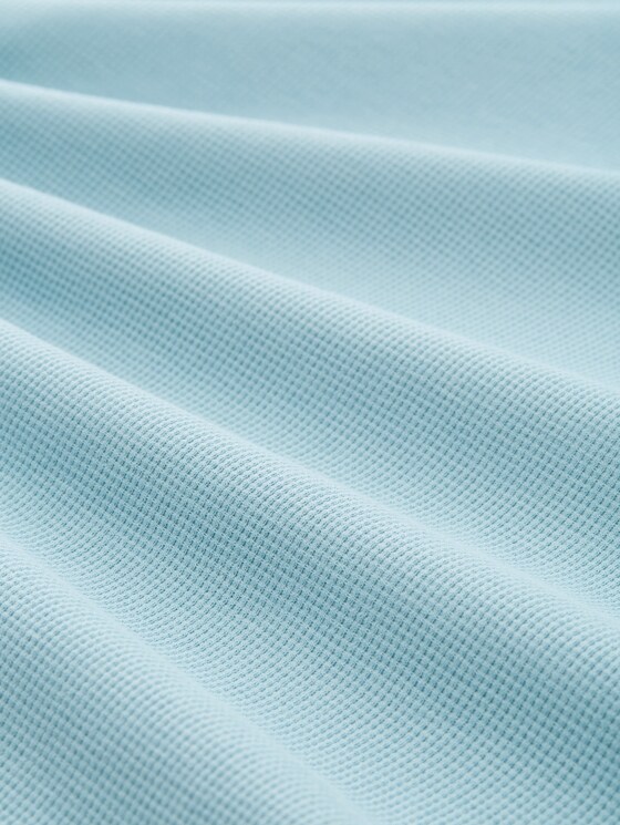 T-shirt with a waffle texture - tourmaline