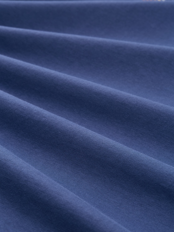 T-shirt with photo print - ocean blue