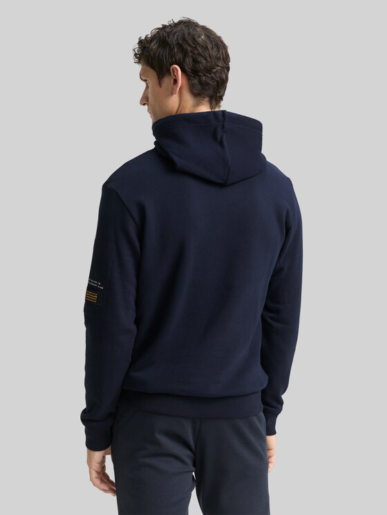 Hoodie sweatshirt with pockets - sky captain blue