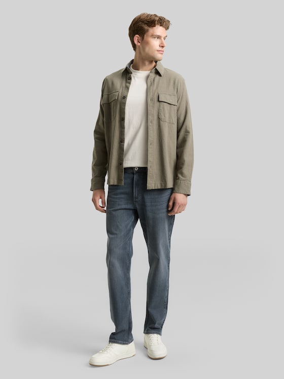 TTMORRIS RELAXED jeans - mid stone blue grey denim