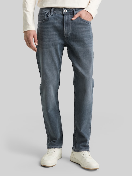 TTMORRIS RELAXED jeans - mid stone blue grey denim