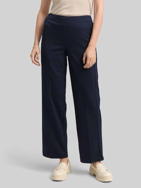 TTMIA STRAIGHT trousers - sky captain blue