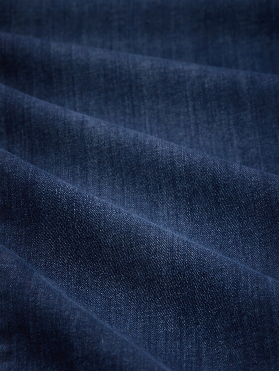 TTBRYDEN TAPERED jeans with stretch - mid stone bright blue denim
