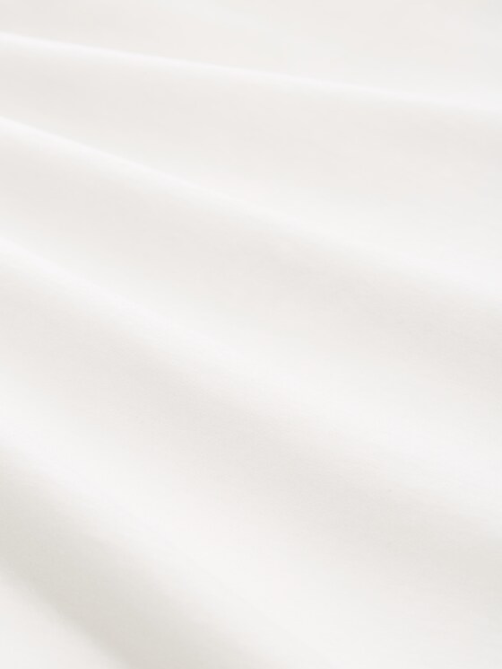 Long-sleeved shirt with a print - Whisper White