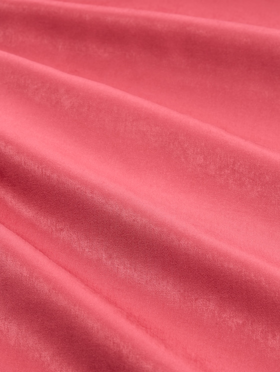 High Waist Satin Midi Skirt - cozy pink