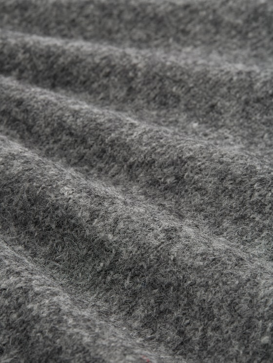 Oversized knitted jumper - Stormy Gray Melange