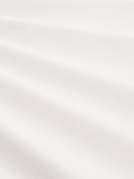 T-shirt with floral embroidery - Whisper White
