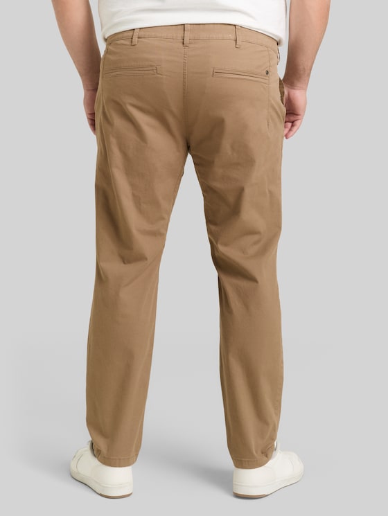 Plus Size - Tapered chino trousers - Caribou Beige