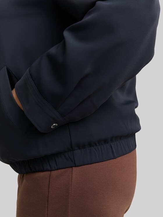 Plus Size - Loose fit blouson jacket - Lunar Eclipse