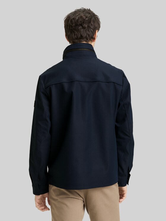 Transitional jacket made from water-repellent material - sky captain blue