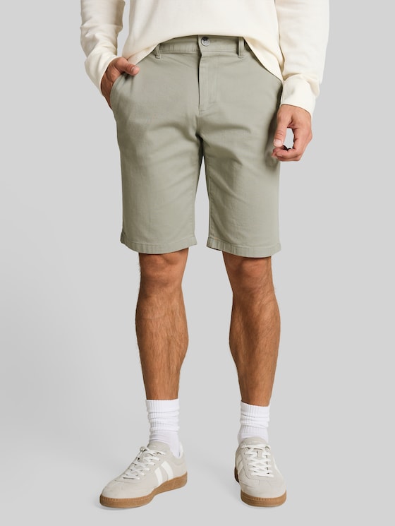 TTSLIM Chino Shorts - Greyish Shadow Olive