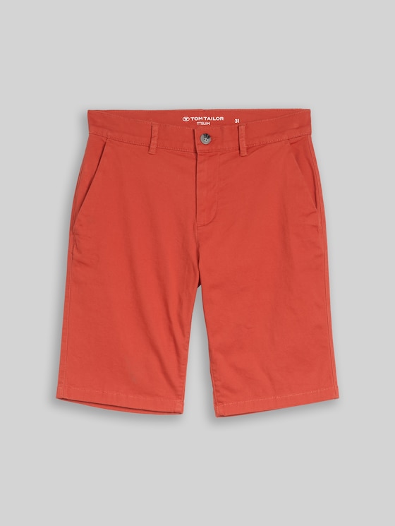 TTSLIM Chino Shorts - Chili Orange