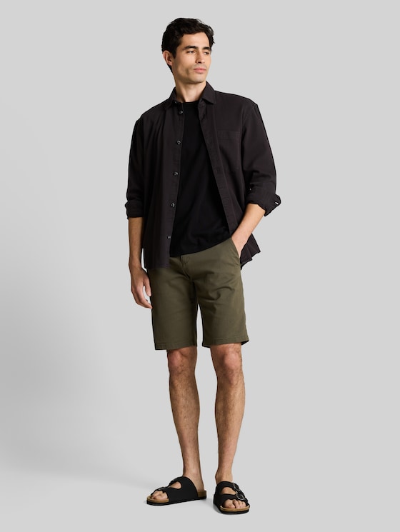 TTSLIM Chino Shorts - deep leaf green
