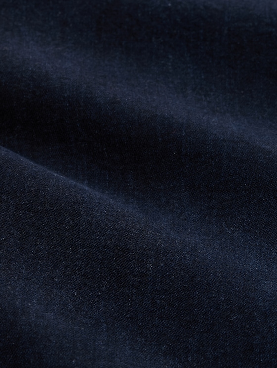 TTAVA FLARED jeans with patch pockets - Rinsed Blue Denim