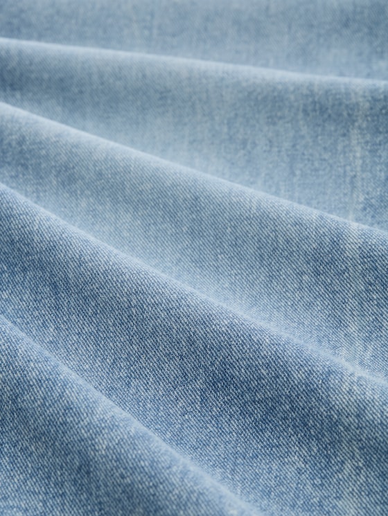 TTADEA BARREL jeans - Used Light Stone Blue Denim