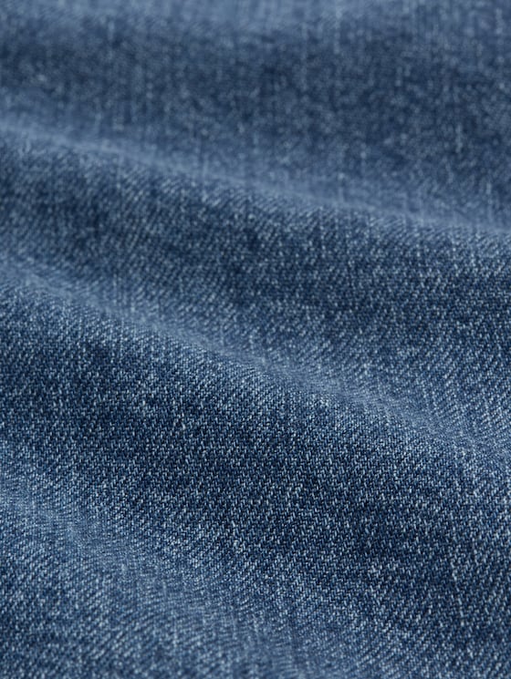 Boxy fit denim shirt - Clean Mid Stone Blue Denim