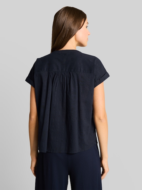 Loose fit blouse - sky captain blue