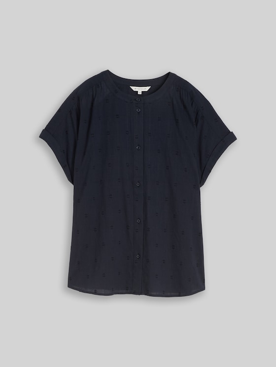 Loose fit blouse - sky captain blue
