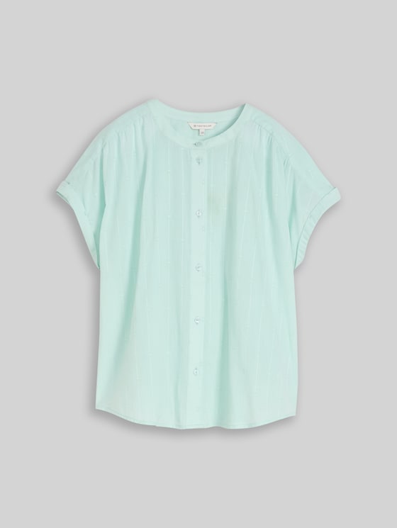Loose fit blouse - blue haze