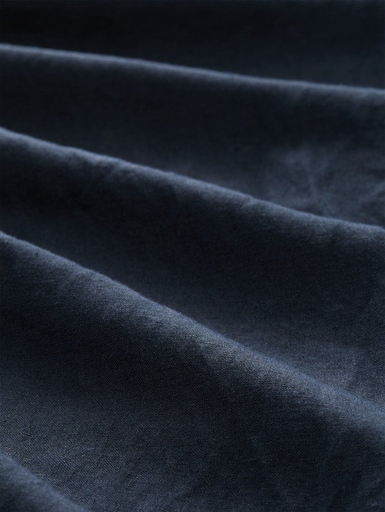 Jumpsuit with linen - sky captain blue