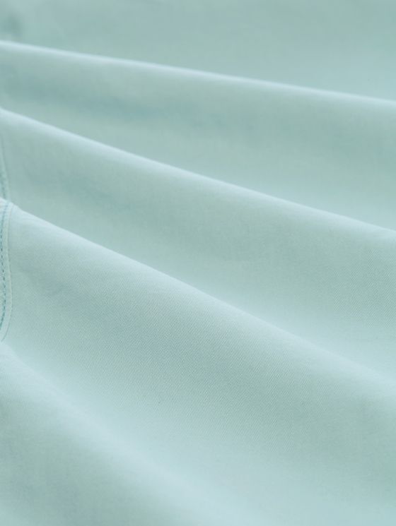 Slim-fit chinos with belt - blue haze