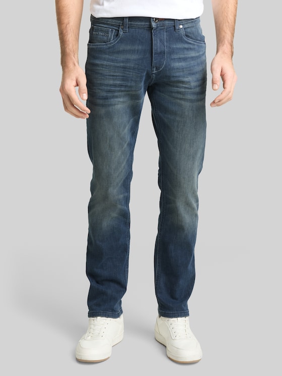 TTMARVIN STRAIGHT Jeans - Tinted Blue Denim