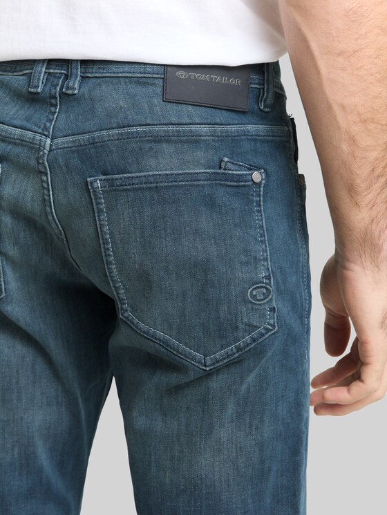 TTMARVIN STRAIGHT Jeans - Tinted Blue Denim