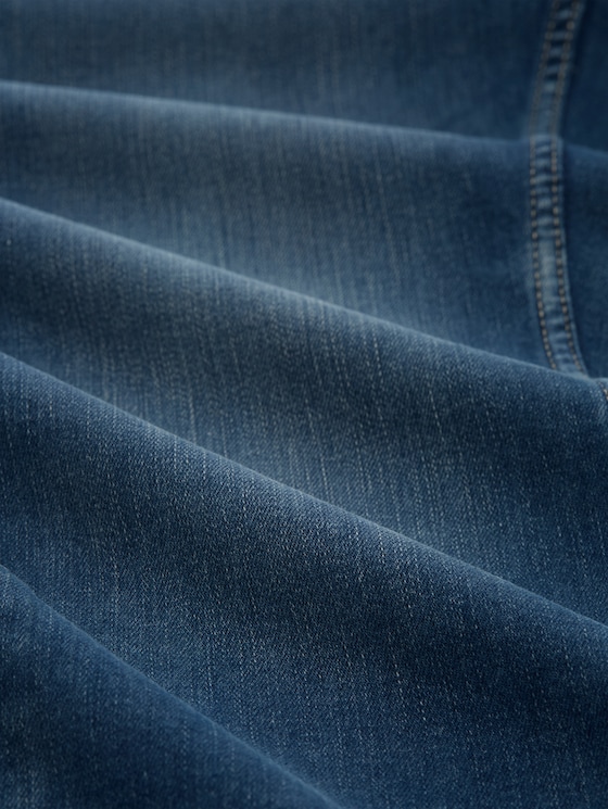 TTCURT TAPERED jeans with super stretch - Used Dark Stone Blue Denim