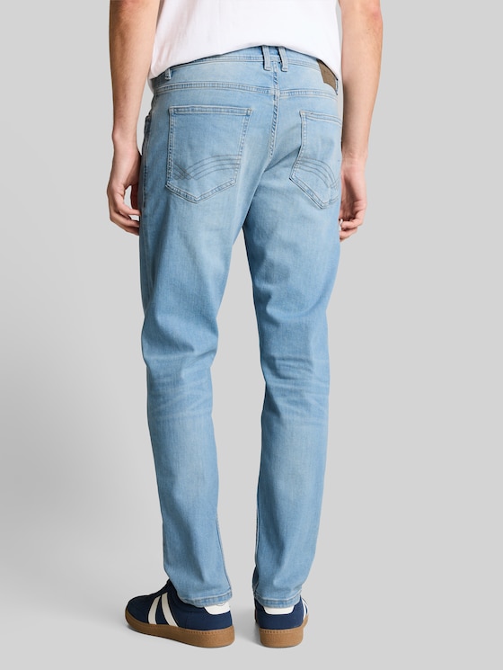 TTCURT TAPERED jeans with super stretch - Light Stone Blue Denim