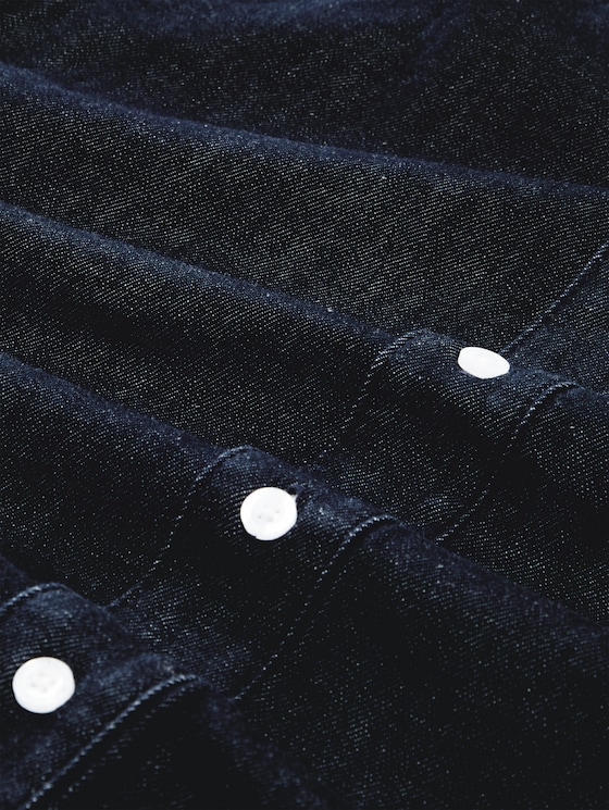 Regular fit denim shirt - Rinsed Blue Denim