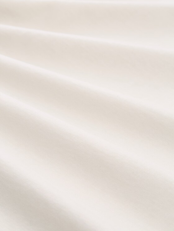 Printed T-shirt - Gardenia White