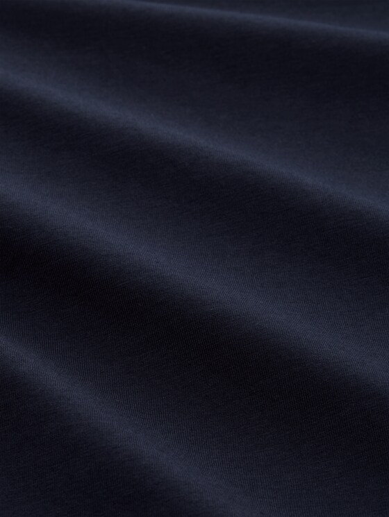 Fitted polo shirt with logo print - sky captain blue