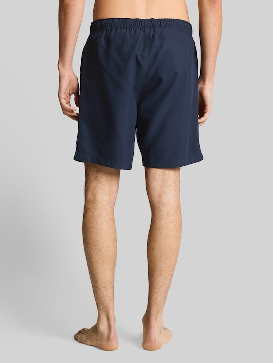 Swim shorts with drawstring - sky captain blue