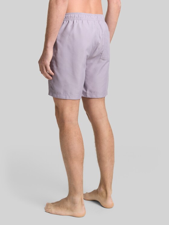 Basic swim shorts - soft lilac grey