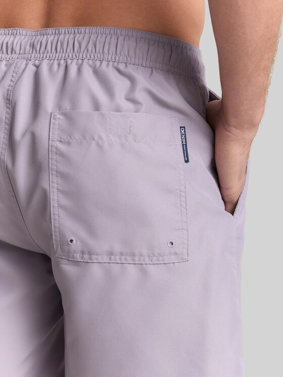 Basic swim shorts - soft lilac grey