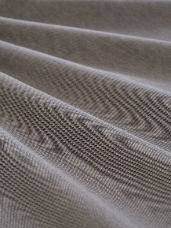 Polo shirt with sleeve pocket - olive green grey two tone