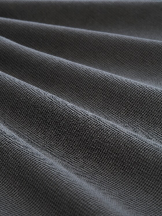 Resort polo shirt with distressed look - Tarmac Grey