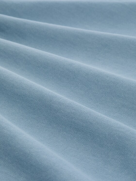 Sweatshirt with sleeve pocket - mountain spring blue