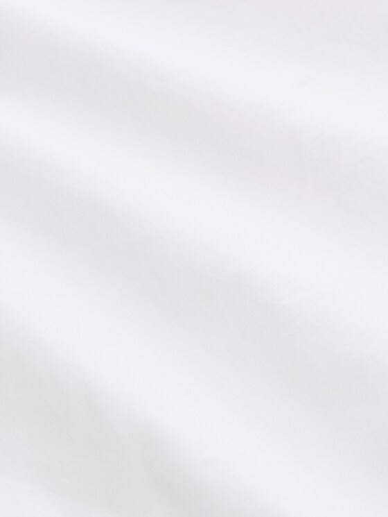 Boxy-fit cotton shirt blouse - White