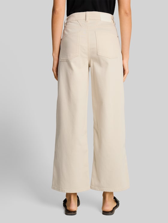 TTNELMA CULOTTE Jeans - raw offwhite denim