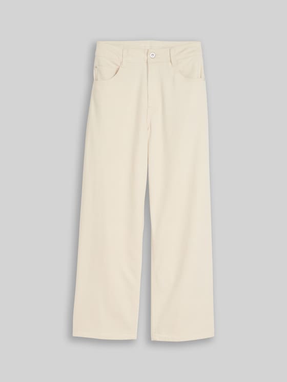 TTNELMA CULOTTE Jeans - raw offwhite denim