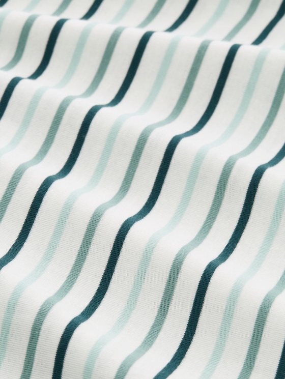 Long-sleeved top with a striped pattern - blue haze multicolor stripe