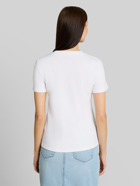 Basic cotton T-shirt - White