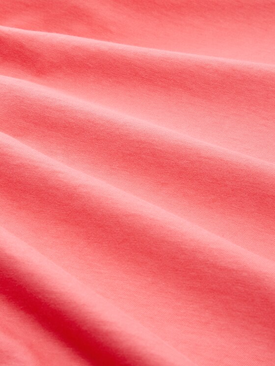 T-shirt with logo print - soft coral pink